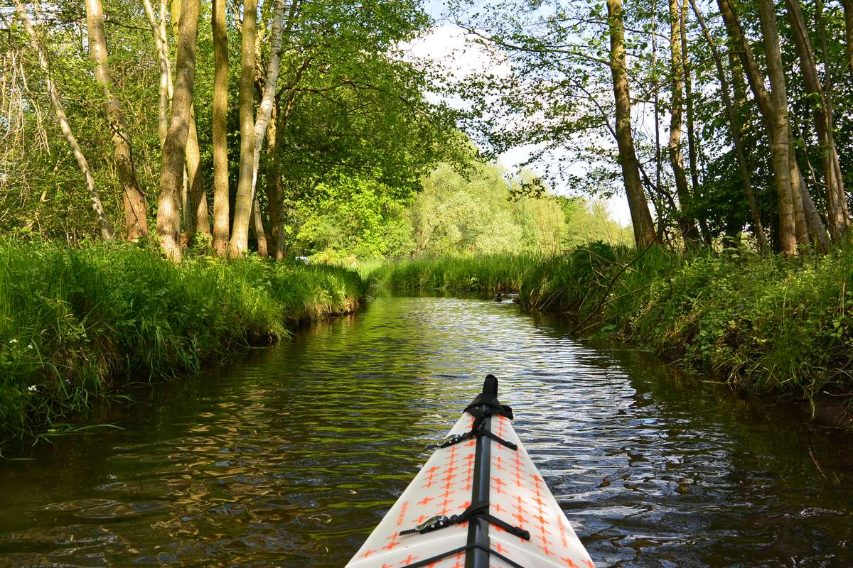 BERLINO (GERMANIA) – NELLA SPREEWALD CON IL KAYAK
